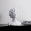Resin Handicraft Artificial Figure Sculpture Black and White Figurines Abstract Portrait Home Decoration Accessories