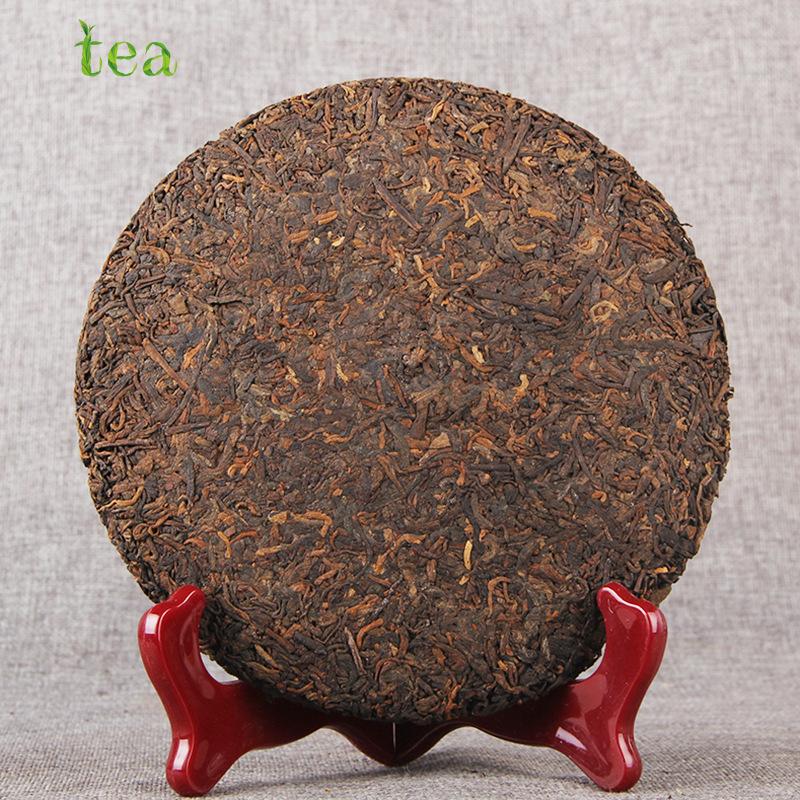 Pu'er Black Tea 2020 Inherited Classic Pu'er Ripe Tea Cake 357g Menghai Ancient Tree Pure Ingredients