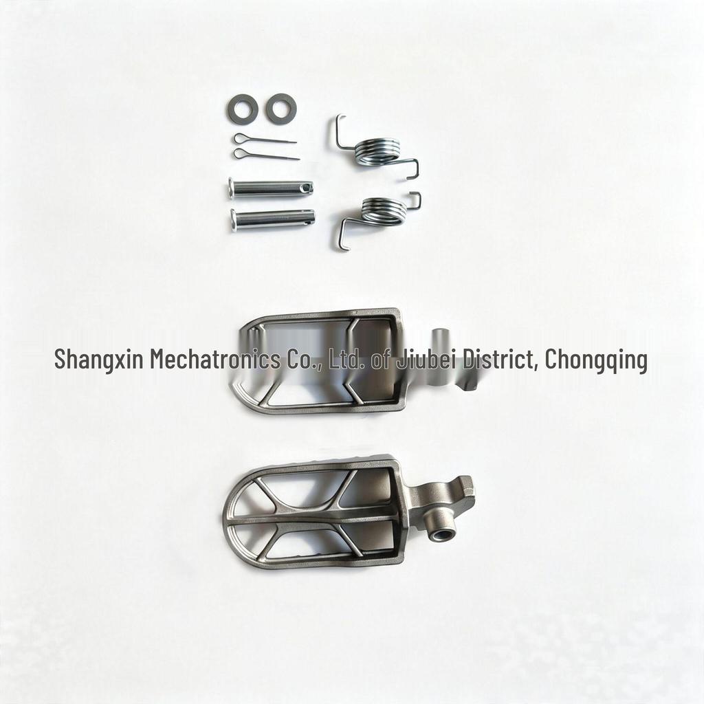 Universal Stainless Steel Front Foot Pegs for CQR150/250 Off-Road Motorcycles