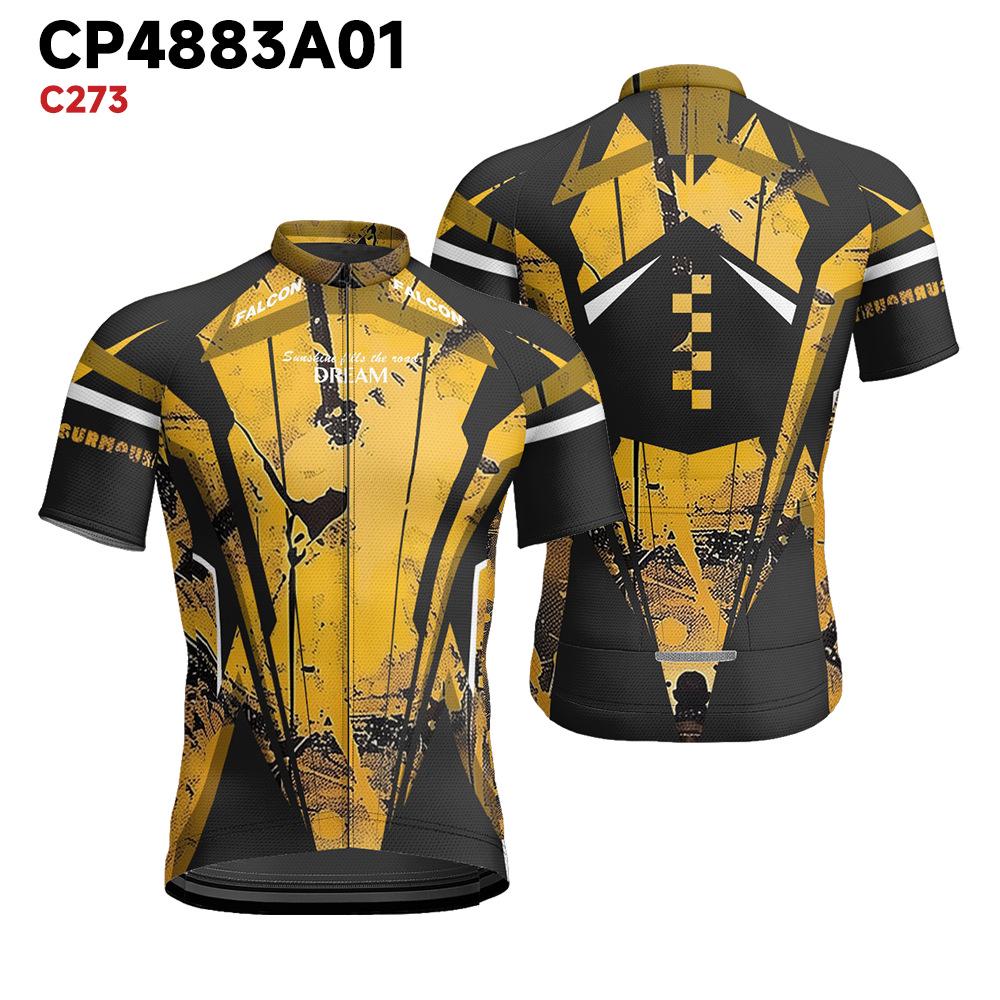 

Мужская универсальная велосипедная джерси - С коротким рукавом, Быстросохнущая, Дышащая, Приталенного кроя 2XL