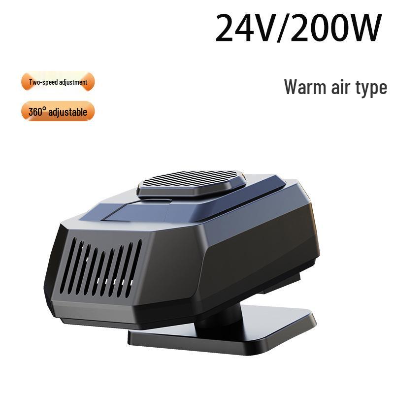 Dual-Use Car Heater & Purifier for Windshield, 12V/24V