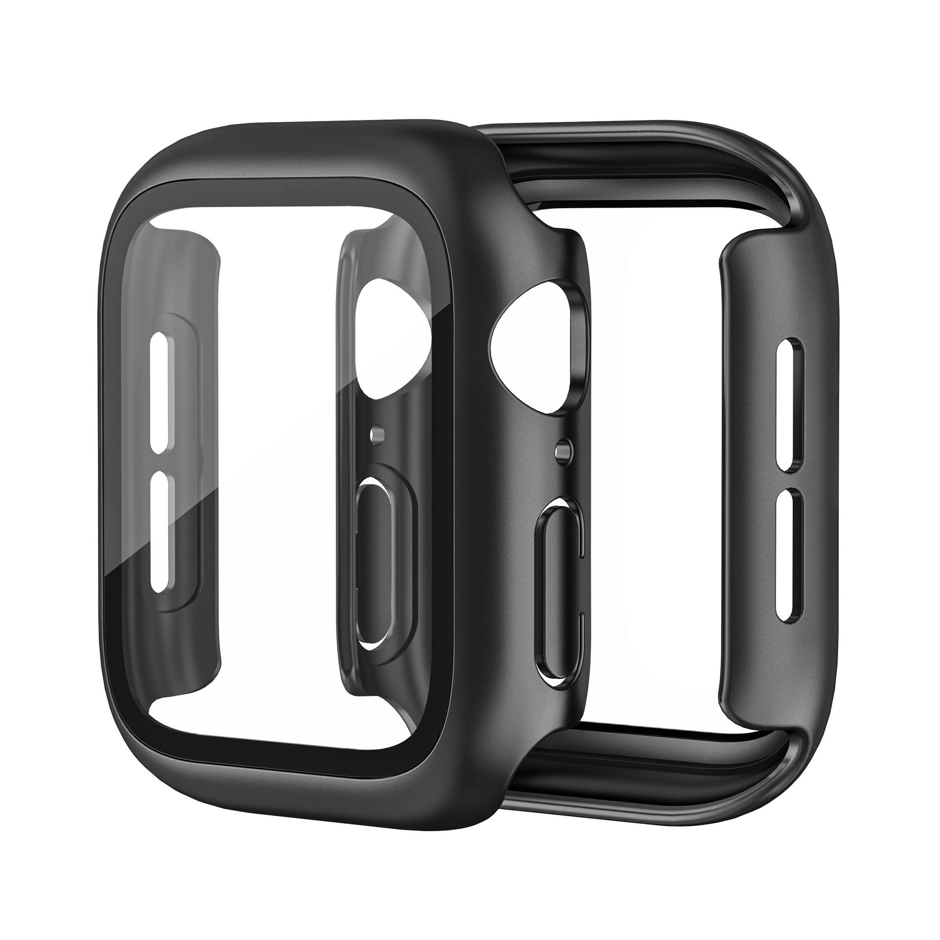 Водонепроницаемый чехол из закаленного стекла для Apple Watch Series 7-10 40MM (Series 4/5/6/SE)