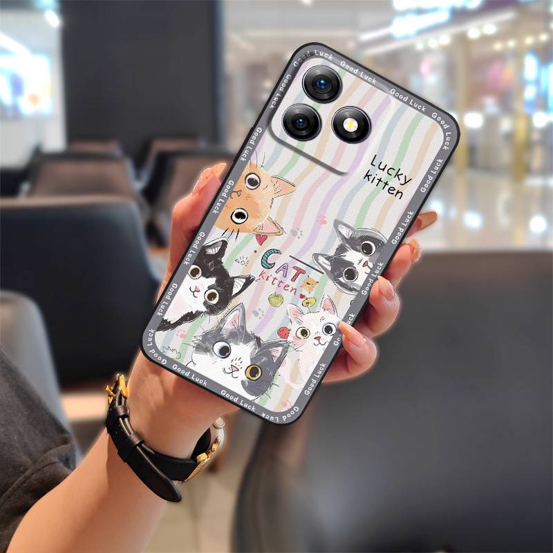 Urocze Ochronne Etui na Telefon Dla Ulefone Note18 Ultra Kreskówkowe Tylne Etui Modny Design TPU Saszetka na Telefon Odporna na Zabrudzenia