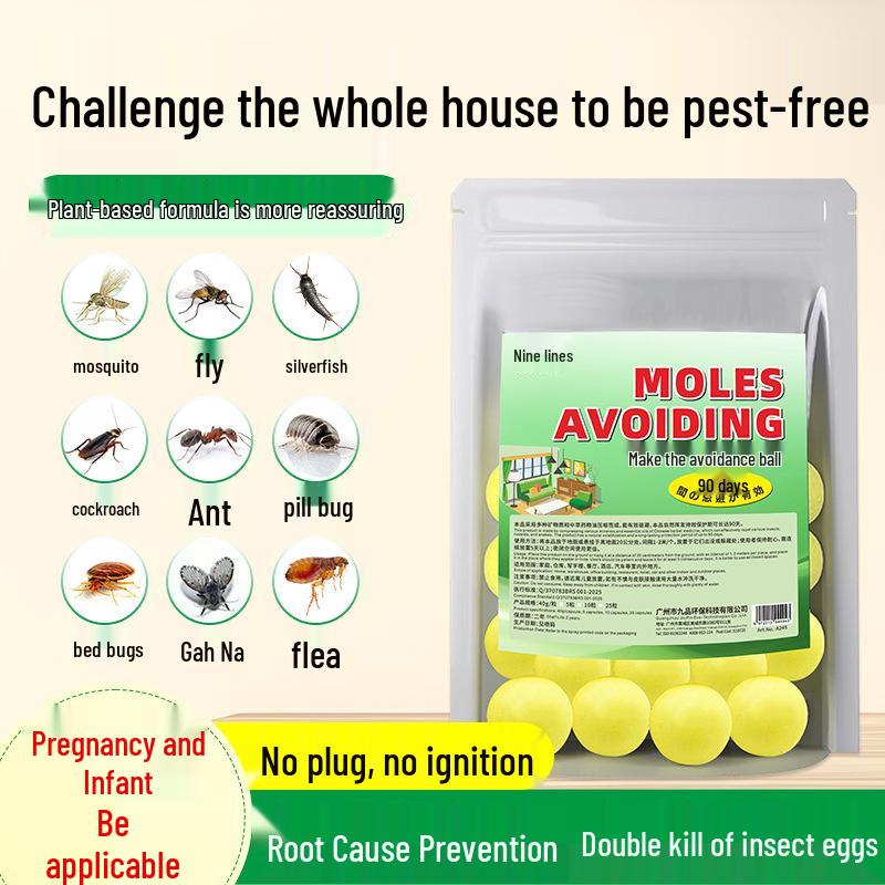 **Jiuxing Multi-Insect Repellent Pack: Cockroach, Spider & Bed Bug Solution**