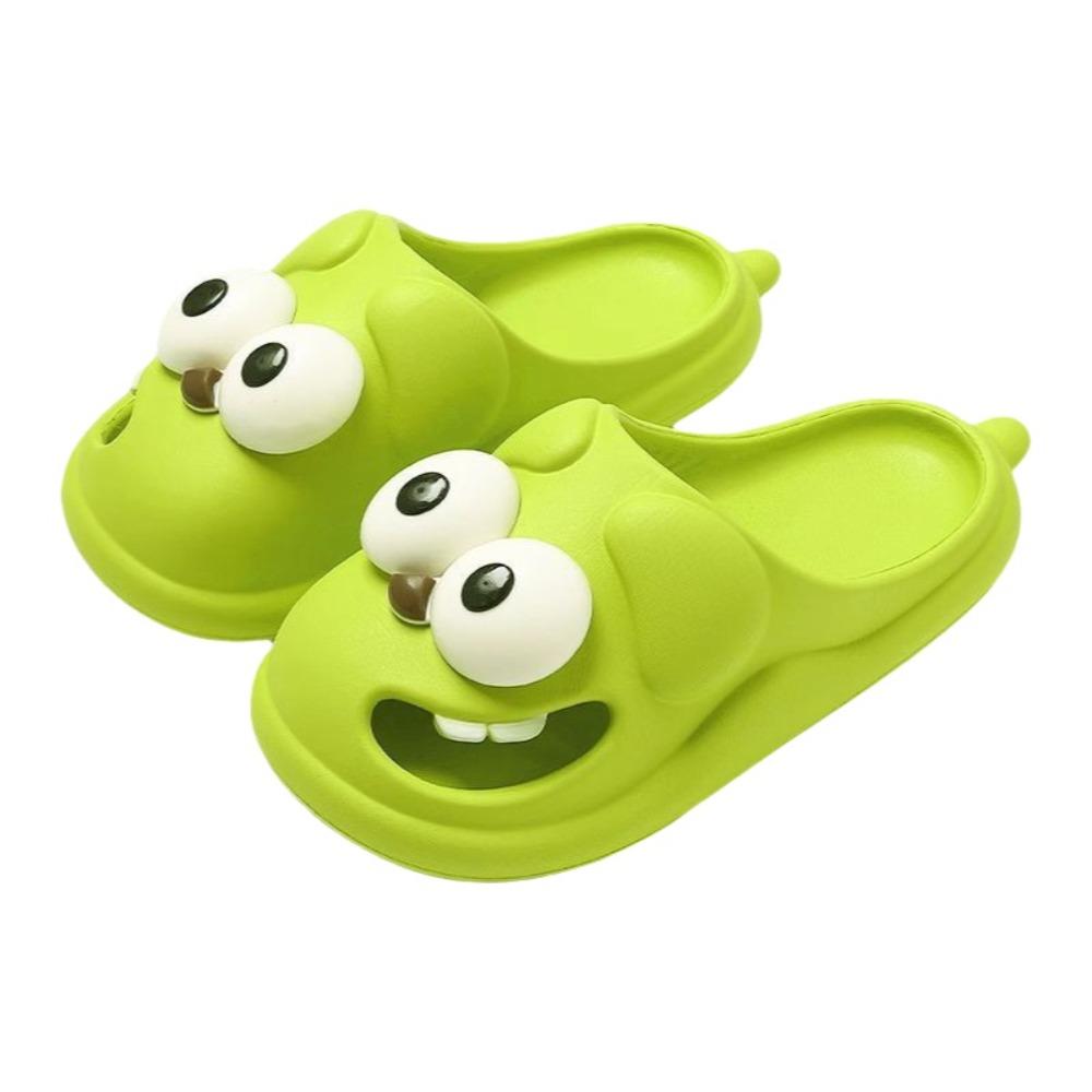 Pantofole Cane Occhi Grandi in PVC Design Divertente Pantofole Cartone Animato Pantofole Bacio Lingua Pantofole da Casa