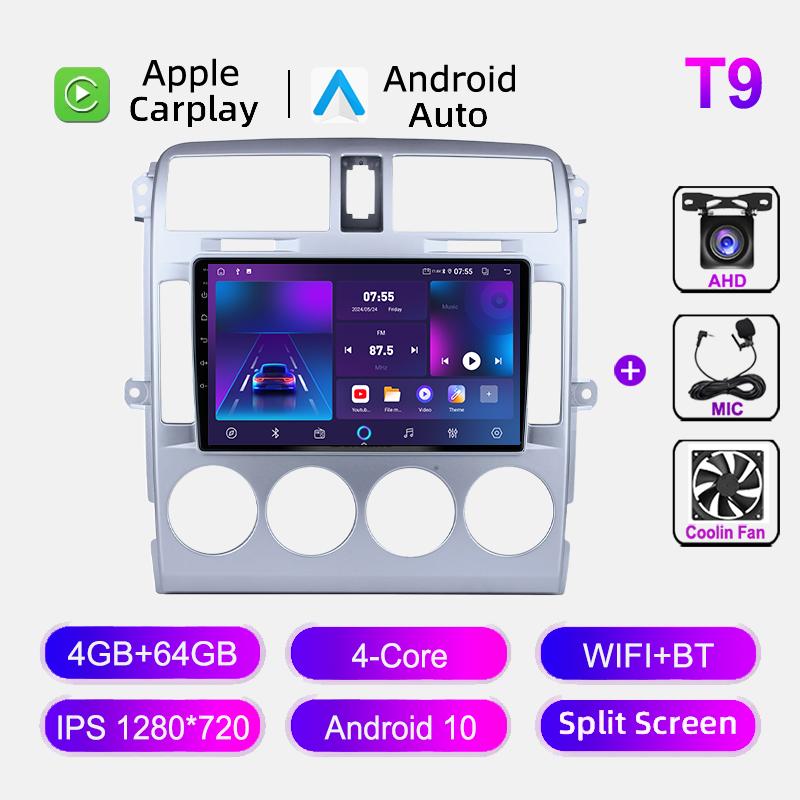 For KIA Carnival 2002-2006 Car Multimedia Radio Wireless Carplay Navigation GPS WIFI 4G Android 12 Stereo Video Player Head Unit