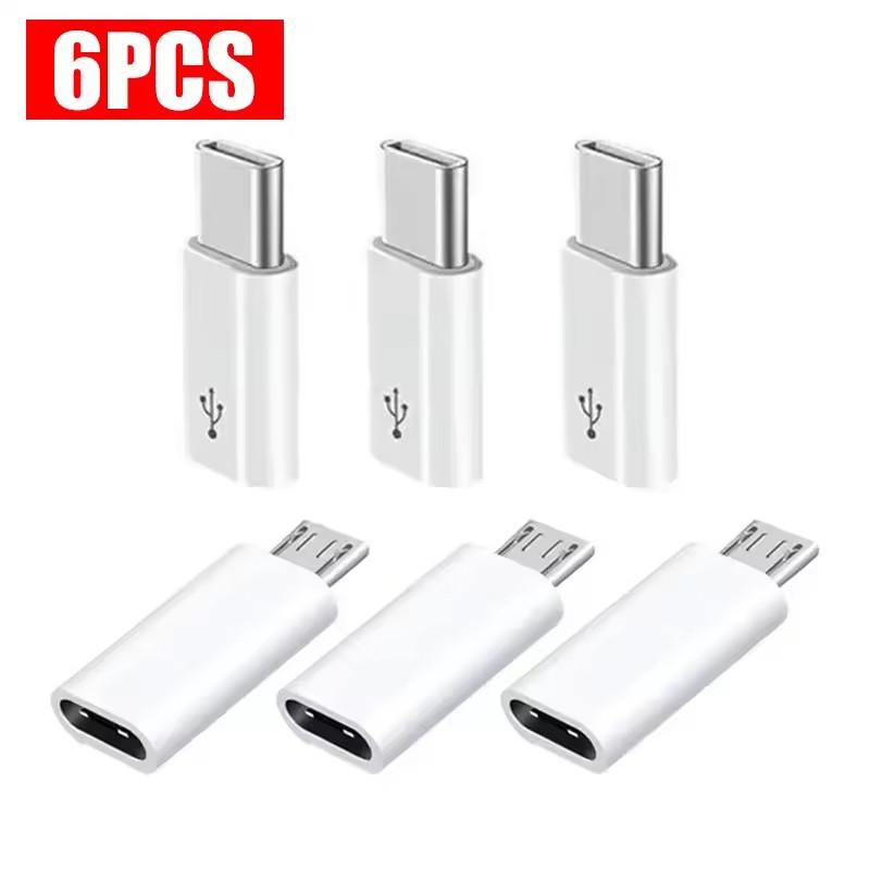 USB Typ C auf Micro-USB-Adapter für Telefon Tablet Android Ladegerät Datenkabel-Adapter Micro-USB-Buchse auf Typ-C-Stecker OTG-Konverter
