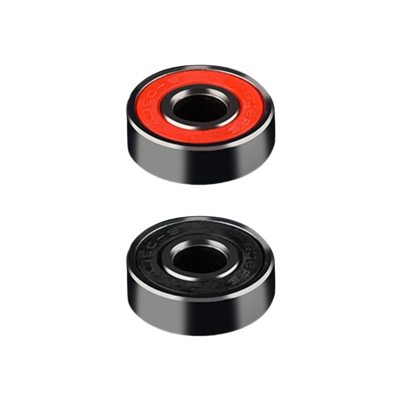 8Pcs High Speed Bearings Roller Skate Wheel Bearings Skate Scooter Steel Bearings High Performances Roller Easy To Use