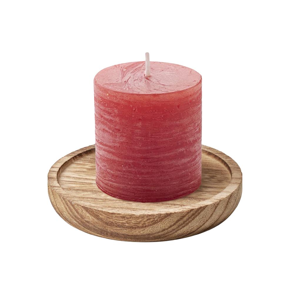 MidOcean Pentas Round Wooden Scented Candle