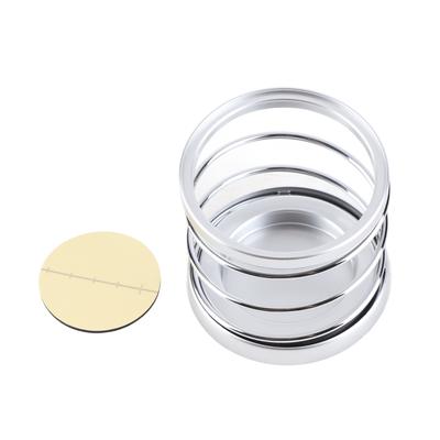 Universal Car Spring Beverage Cup Clip Holder Travel Portable Drink Bottle Holder (Silver)
