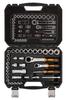 Pass-Through Socket Set 1/4' + 3/8', 46 Pcs - T N10-019