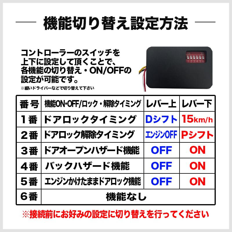 Enlarge Shoji OBD Inspection Compliant Kit for Delica eK Cross and Includes Auto Door Automatic Hazard and 6 Other Mini, Space, Dayz, Roox.