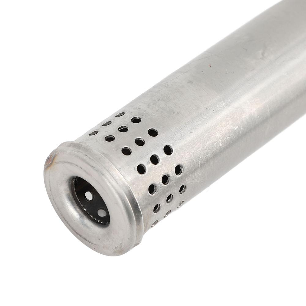 4 Pcs High Strength Burner Tube Silver Burner Pipe Durable BBQ Grill Burner Grill Replacement Parts