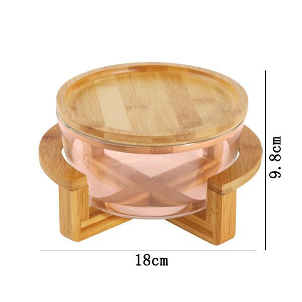 Nordic Heat-Resistant Glass Bowl - Creative Round Salad & Fruit Serving Dish