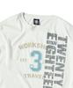 TRAVEL Genesis Pigment Short Sleeve T-Shirt Cream