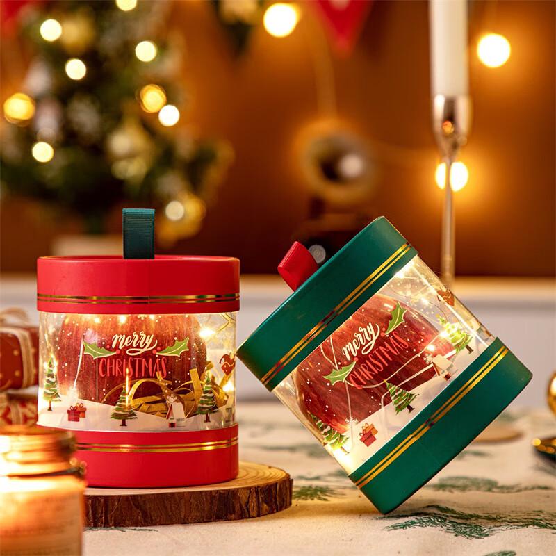 Anvelo Christmas Transparent Apple Gift Box