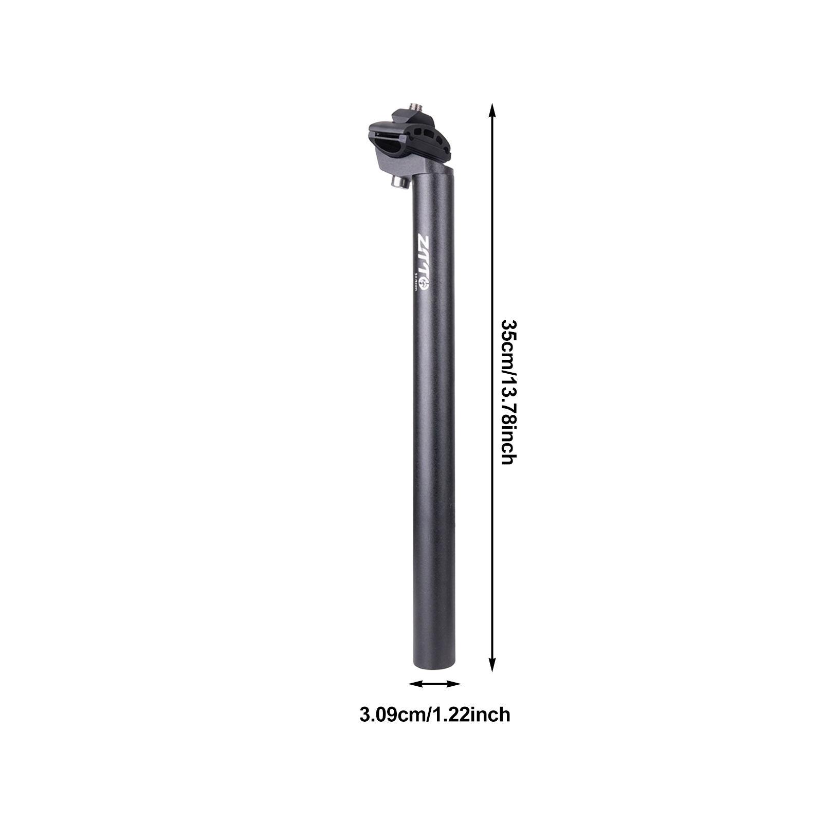 350mm Aluminum Alloy Seat Post 28.6/31.6mm Bike Seat Post Suitable for Bicycle Mountain Bike Road Bike