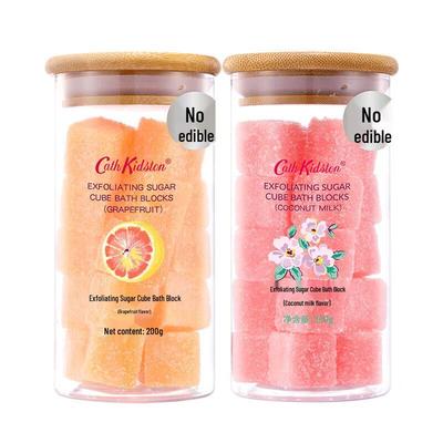Grapefruit Exfoliating Sugar Scrub Shower Block
