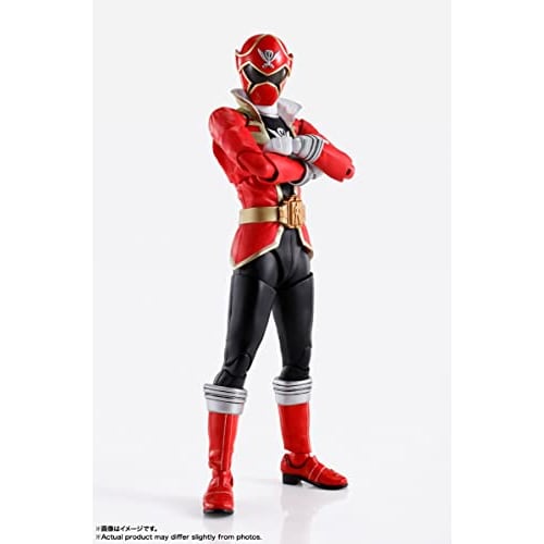 TAMASHII NATIONS S.H.Figuarts (Real Bone Carving Technique) Kaizoku Sentai Gokaiger Gokai Red, approximately 145mm, PVC & ABS, painted action figure