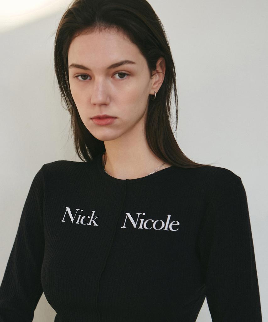Nigaennikol Nicole Signature Slim Knit_Black