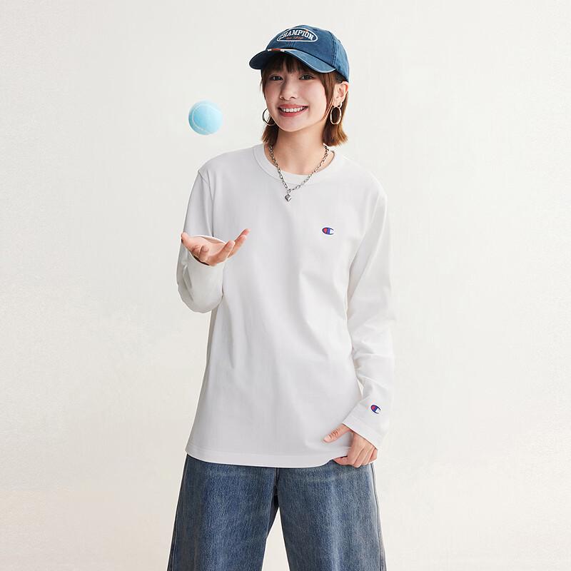 Champion Unisex Long Sleeve Cotton T-Shirt