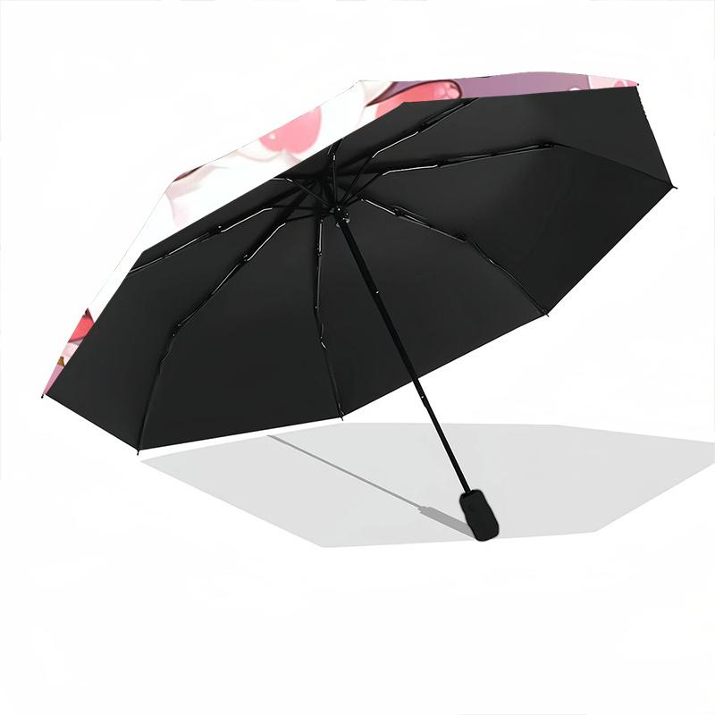 1pc Chibi Umbrella: Auto-Open Close, Portable Design, 8-Rib Outdoor Umbrella - Perfect Gift for Fans, Travelers & Daily Use!F049