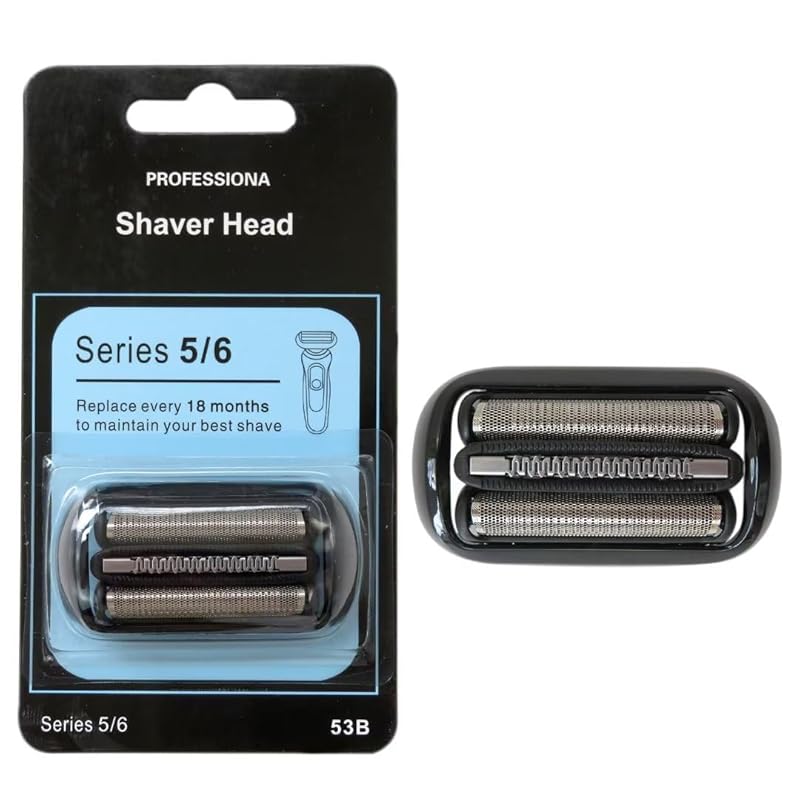

51S Сменная фольгированная головка для электробритвы с режущим блоком, совместимая с B-raun Series 5 510, 550, 560, 570cc, 590cc, 590cc 8581, 8583, 8585, 8588, 8590, 53B