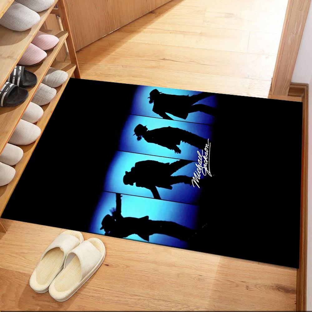 Michael Jackson 68 Area Rug Suitable for Decorate room Hallway Kitchen Entryway Antislip Carpet Anime Office Decor Wedding Party Gift