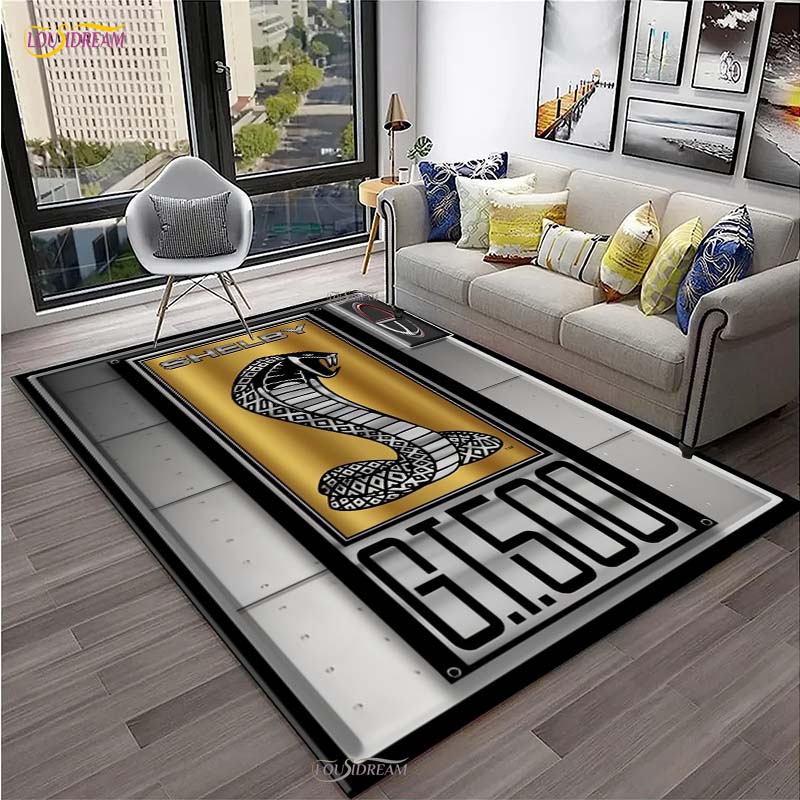 Snake Racing Car Carpet for Living Room Bedroom Rug Kitchen Door Unslip Floor Mat Birthday gift photography props Alfombra Rug