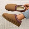 2025 Autumn/Winter Lace Ethnic Style Women's Snow Boots, Plus Size, Thick Cotton