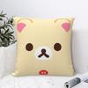 Cartoon Rilakkuma Pillowcases Merch Soft Cushion Cover Decor Pillow Case Cover Home Multi Size