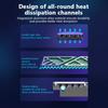 Dazzcold M.2 Ssd Heatsink 2280 Nvme Ngff Radiator Magnesium Aluminum Alloy Pc Efficient Cooler With Thermal Silicone Pad