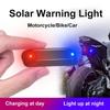 Car Solar Powered Simulated Fake Security Light Dummy Alarm Wireless Warning Anti-Theft Caution Lamp LED Flashing Imitation