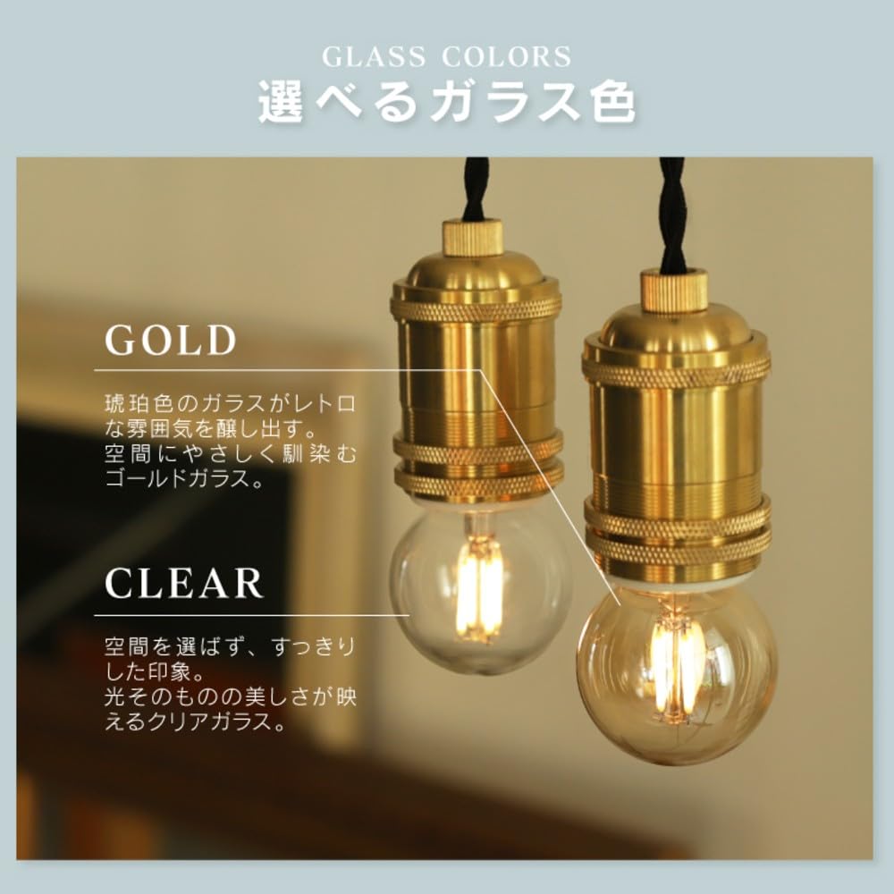 E26 Dimmable Edison LED Bulb (Mini GLOBE Gold) Warm White