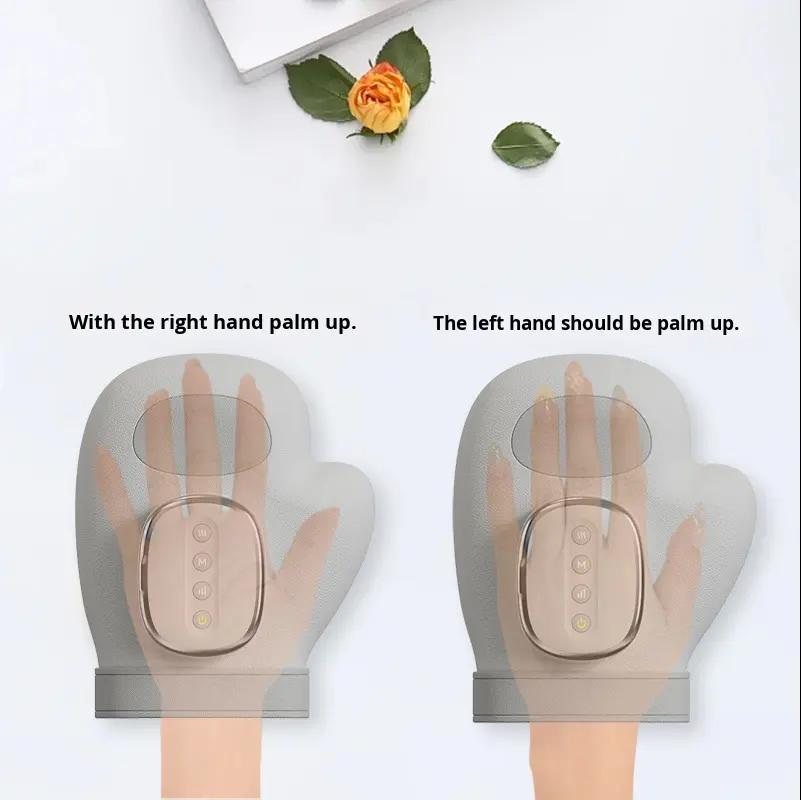 Hand Massager with Airbag Compression Finger Wrist Palm Massage Machine Vibration Glove for Hand Muscle Relax for Men Women Gift