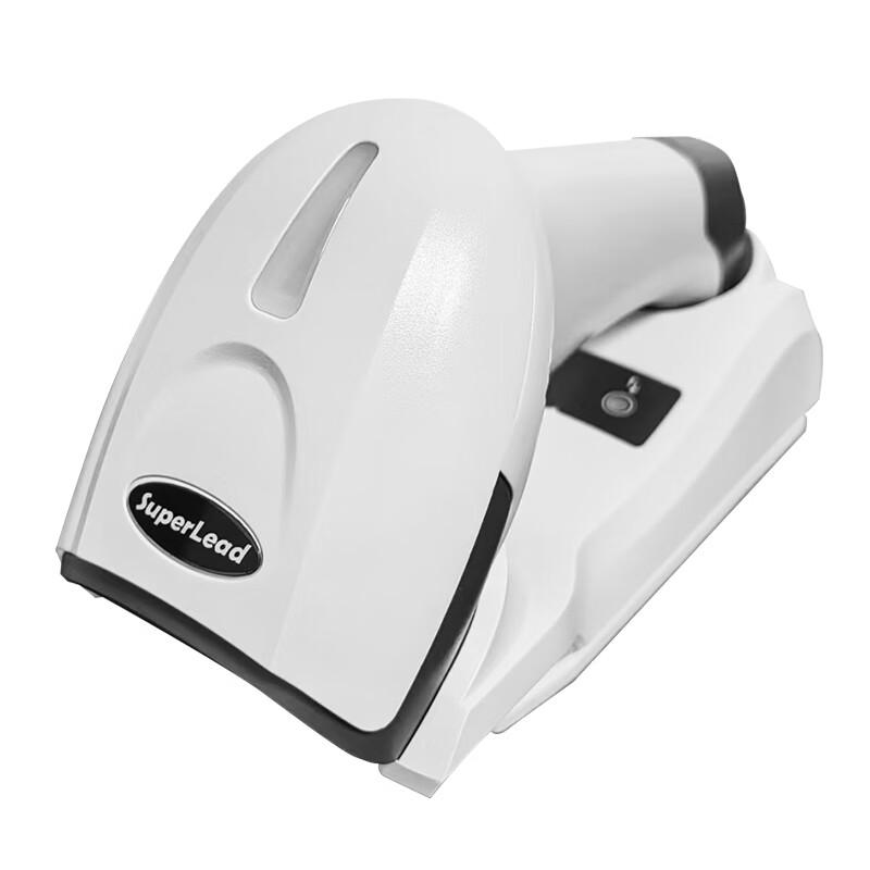 SUPERLEAD 2620BT Wireless Bluetooth Barcode Scanner with Base