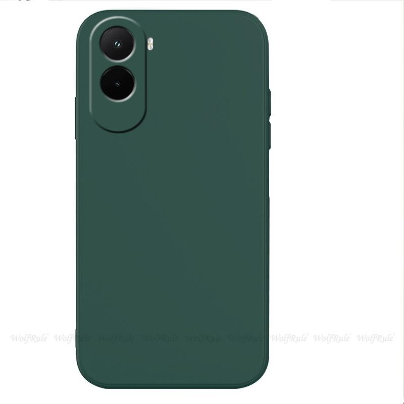 For Xiaomi Poco M7 Case Cover Poco M7 Capas Shockproof Liquid Silicone Phone Back Bumper TPU Soft Fundas Poco M7 Plus