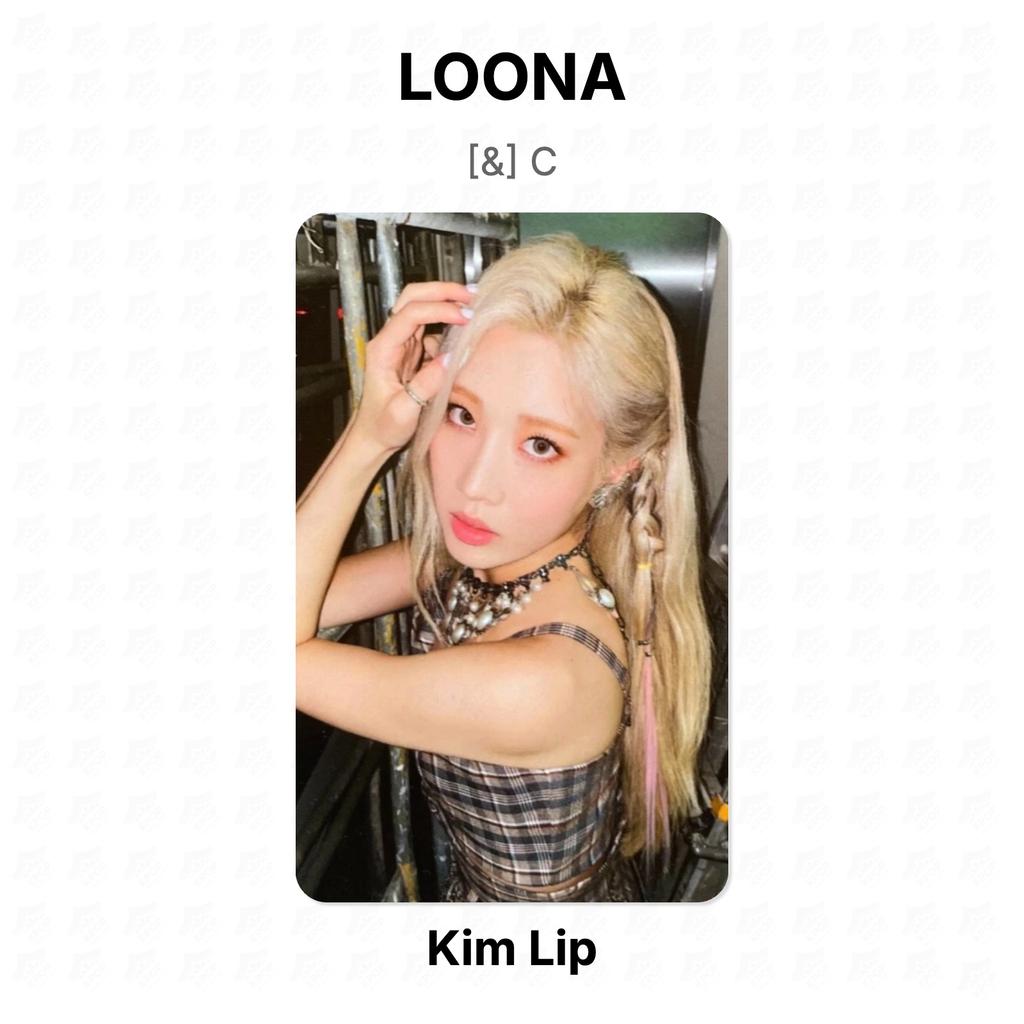 LOONA [&] C Official Photocard