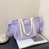 Large Capacity Transparent Itabag Waterproof School Tote Bag Casual Messenger Bag  Cross body Bag