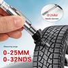 Car Tire Measuring Pen 0-32nds/0-25mm Tyre Pattern Depth Measurement Tool Automotive Tire Depth Gauge Tester