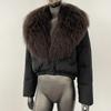 Winter new women's short down jacket women's high-end white duck down fashion warm down jacket women