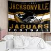 Jacksonville Jaguars logo Tapestry for Bedroom Aesthetic Classroom Tapestries Wall Hanging for Living Room Dorm Office,Ideal Creative Gift