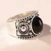 Retro Ring, Palace Vintage Ring, European and American Exaggerated Personality Alloy Ring, Popular Foreign Trade Accessory