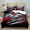 Red Cape Hero 3PCS Bedding set,Ideal for 1pc Duvet Cover And 2pcs Pillowcases Perfect for Fan gift,Ideal for Bedroom, Dormitory