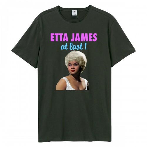 Amplified Unisex Adult At Last Etta James T-Shirt