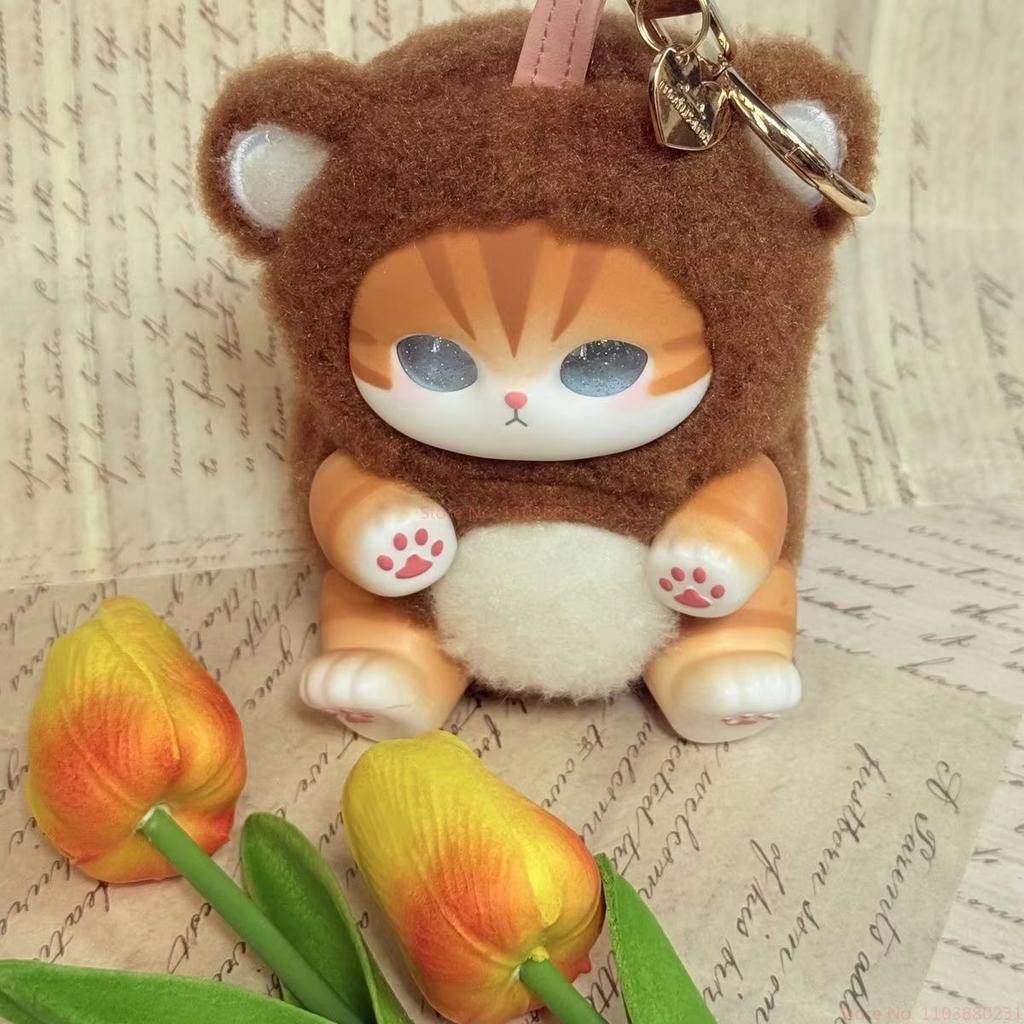 New Mofusand Vinyl Series Toys Shark Cat Surprised Box Toy Ornaments For Kids Birthday Girl Gift Pendant Replica