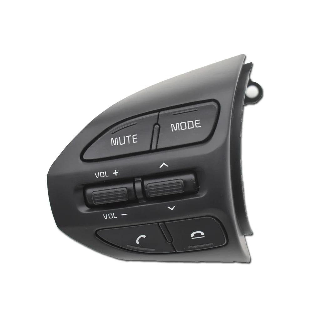 New Steering Wheel Button Cruise Control Volume Switch With Red Line For KIA K2 RIO 2017 2018 2019 RIO 4 X LINE Picanto 3