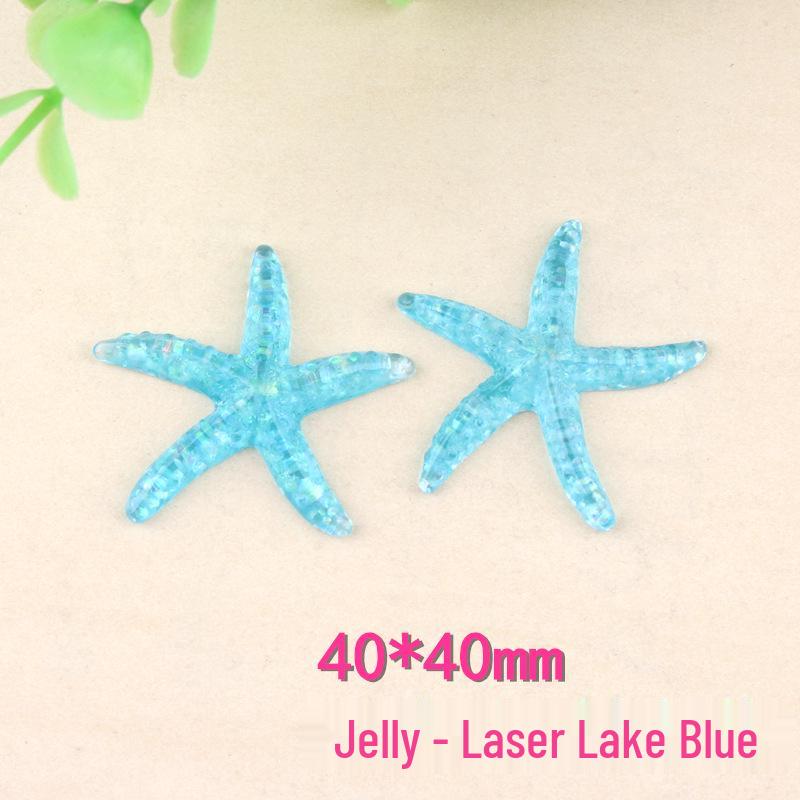 Starfish Resin Accessory Kit: Phone Case, Hair Clip, DIY Ocean Clog Patches