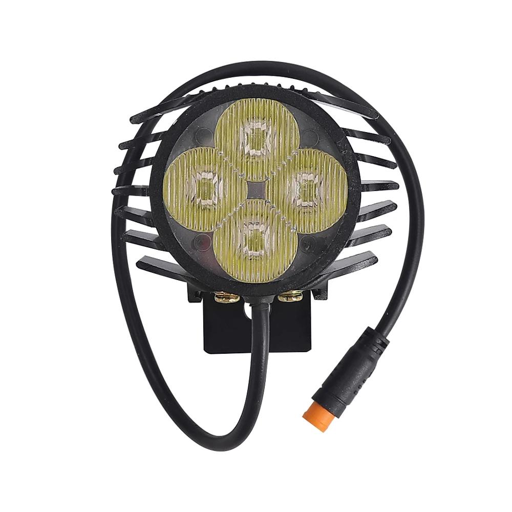 Reflektor LED do Kugoo Kukirin G2 Pro G2 Max Lampka Przednia na Kierownicę Lampa Przednia Akcesoria do Hulajnogi Elektrycznej Część Zamienna