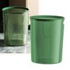 Trash Can with Pressing Ring Plastic Trash Can Wastebasket Garbage Container Bin for Bathroom Kitchen Bedroom Office